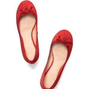 TORY BURCH Chelsea Soho Lux Suede Wedge 8M